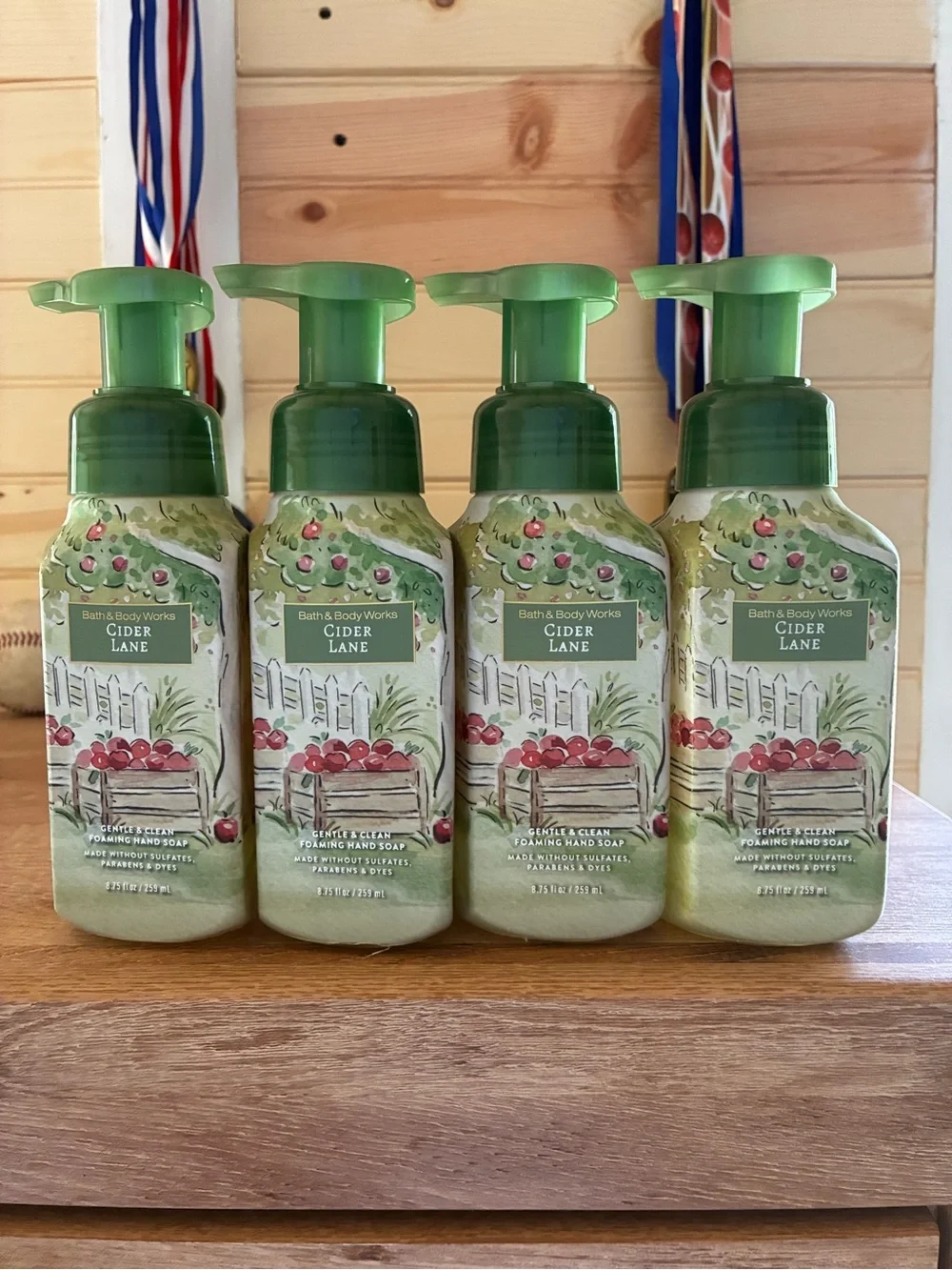 Bath & Body Works Cider Lane Gentle Foaming Hand Soap - Green (4)